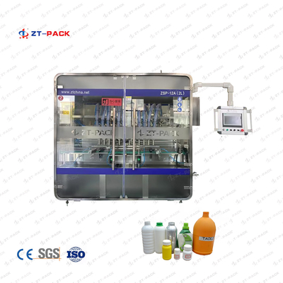 0.6mpa 12 Head Filling Machine 50ml Ss304 8 Head Ampoule Filling Machine