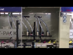 harpic bleach corrosive acid toilet cleaner filling capping machine automatically